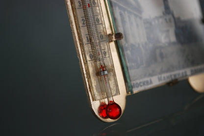 Preorder Kremlin thermometer klein goudkleur aluminium