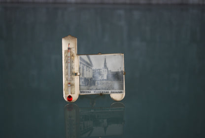 Preorder Kremlin thermometer klein goudkleur aluminium