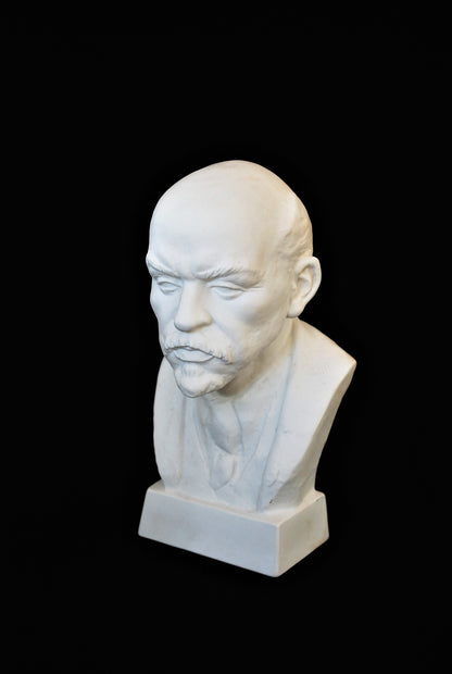 Lenin Buste Gesigneerd G.F. met Kwaliteit sticker Zeer zeldzaan