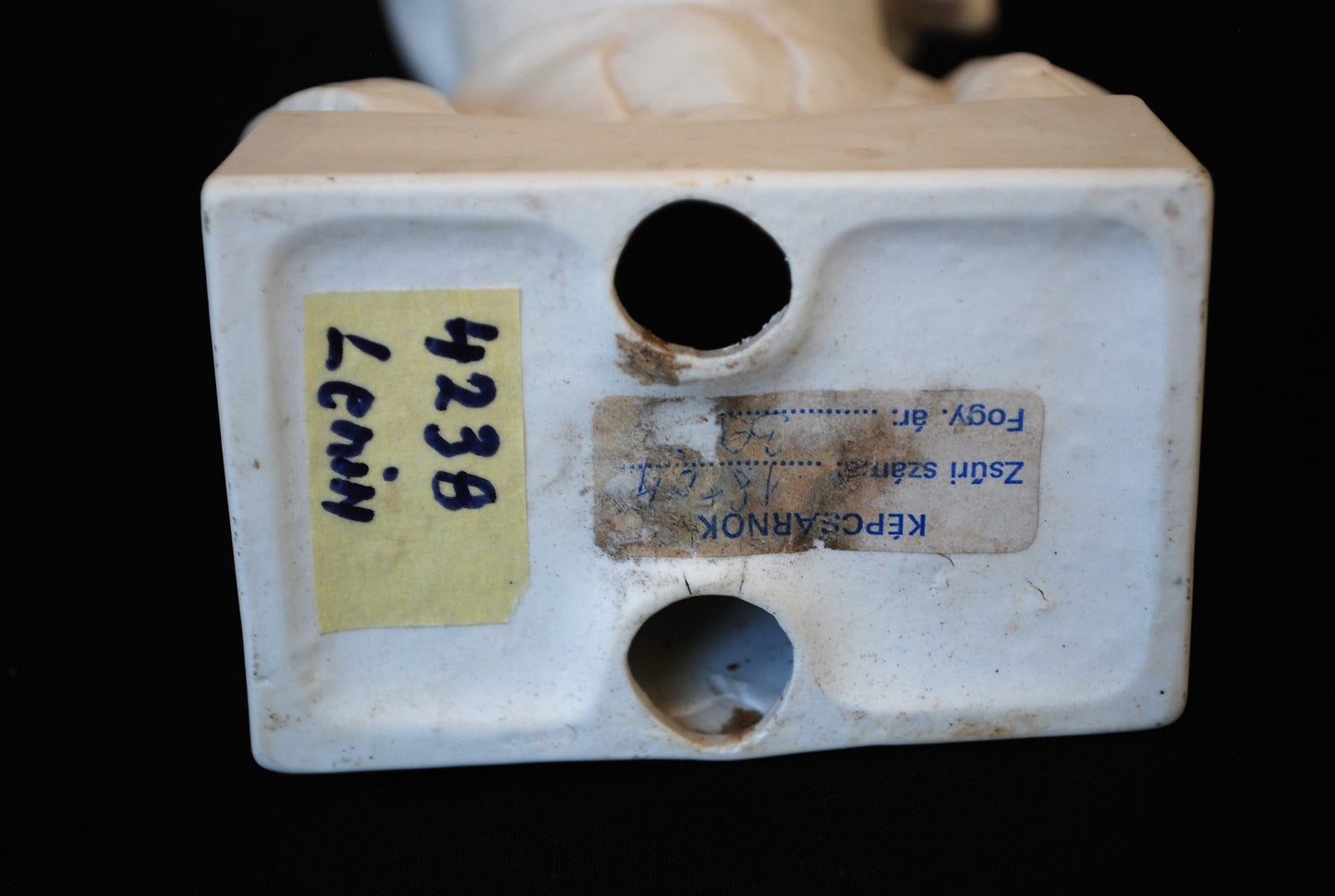 Lenin Buste Gesigneerd G.F. met Kwaliteit sticker Zeer zeldzaan