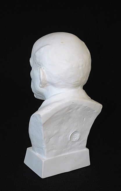 Lenin Buste Gesigneerd G.F. met Kwaliteit sticker Zeer zeldzaan