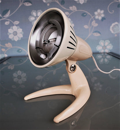 Feel Good Lamp! 1960s/70s White Bakelite