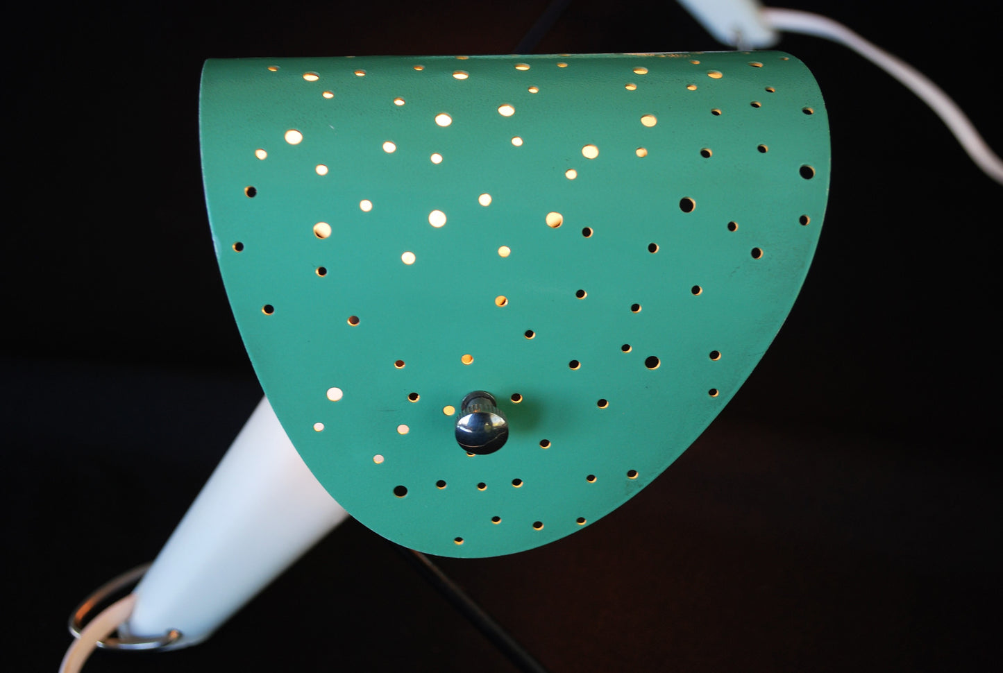 2 stuks Bureau / Wandlamp van Ernest Igl  " The Little Dog "