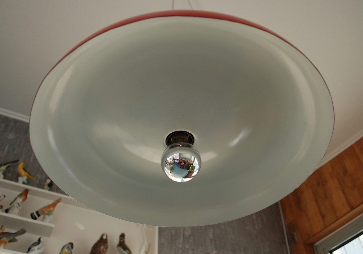 UFO Metalen plafondlamp Ontwerper Tibor Nádai.