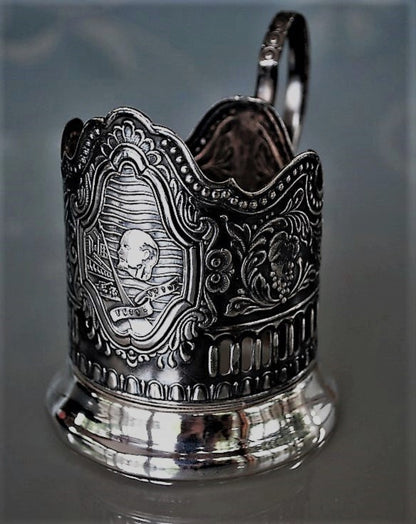 Melkhior Lenin 100 jaar THEE GLAS HOUDER Vintage CCCP Podstakannik