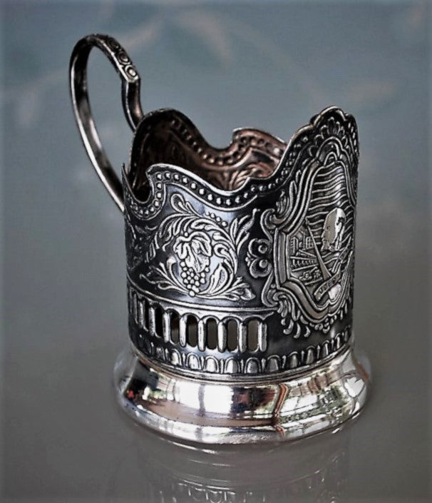 Melkhior Lenin 100 jaar THEE GLAS HOUDER Vintage CCCP Podstakannik