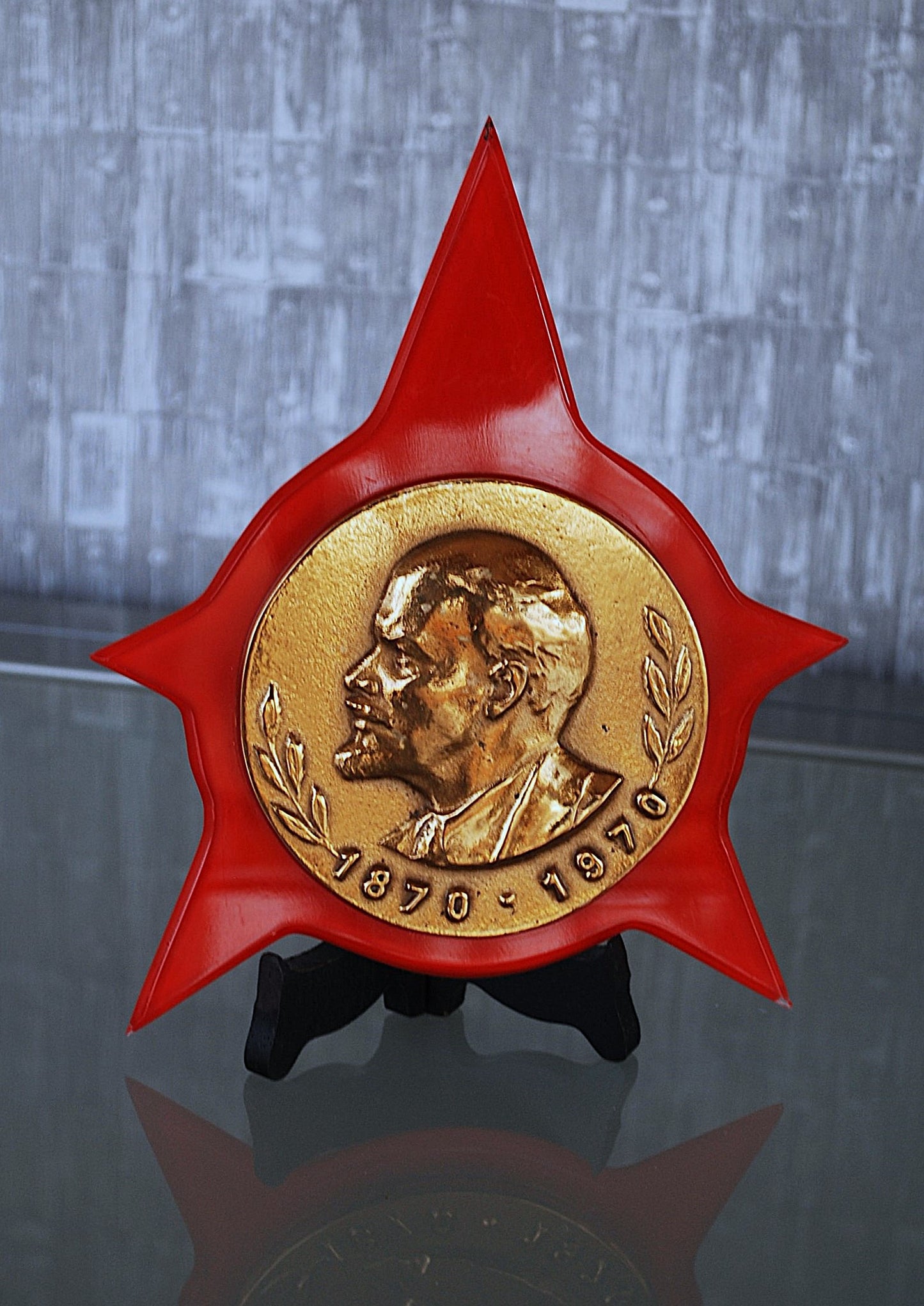 Lenin op Stilistische Rode Ster