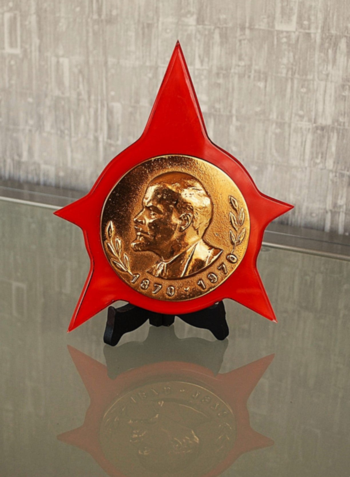 Lenin op Stilistische Rode Ster