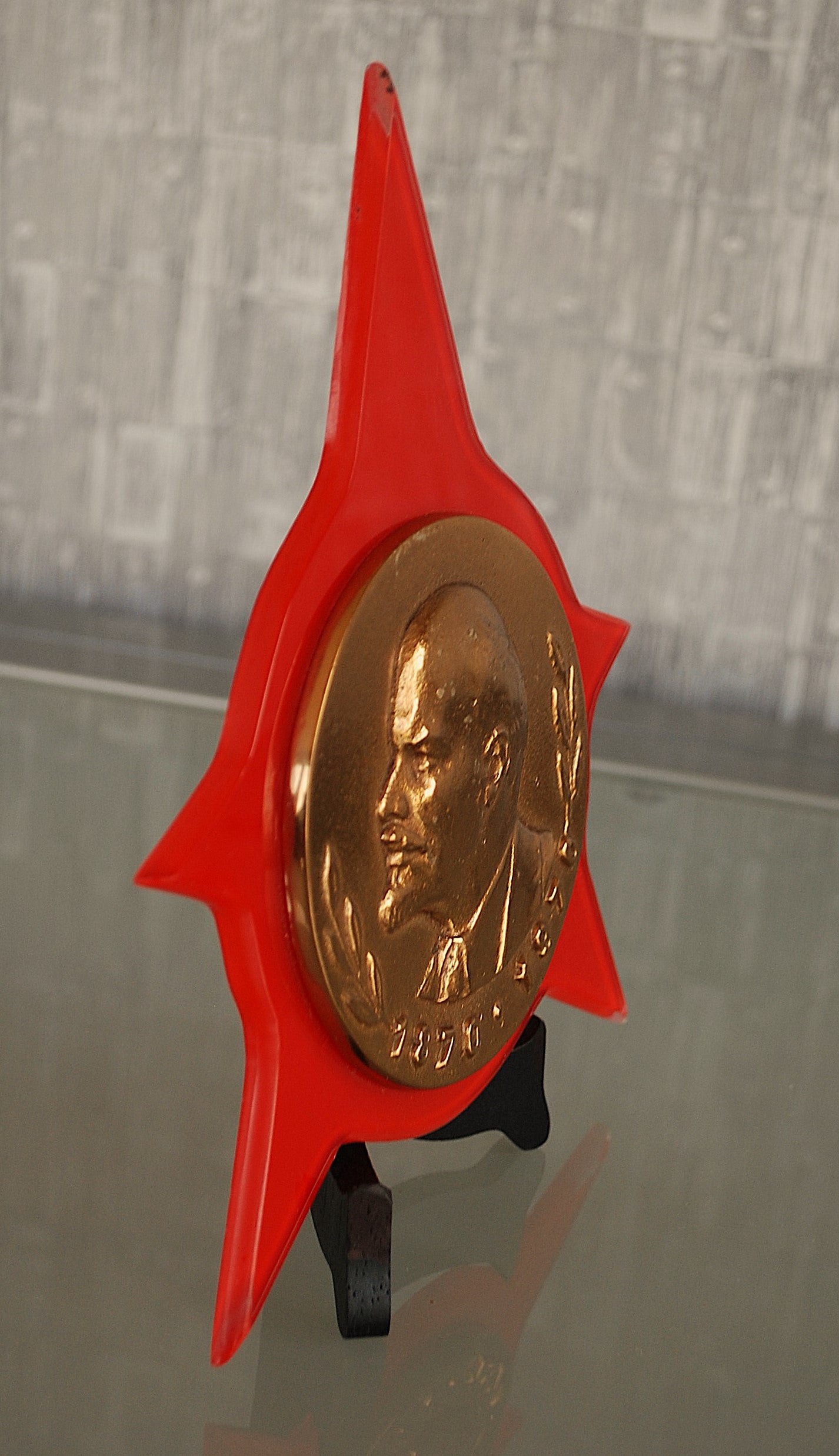 Lenin op Stilistische Rode Ster