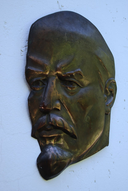 Lenin Grote Brons Wand Relief Door de Staat uitgebracht
