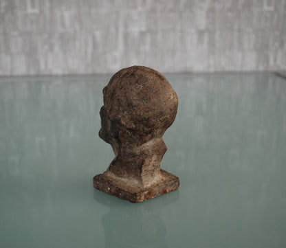 Preorder Lenin hoofd zwaar gietijzer erg oud