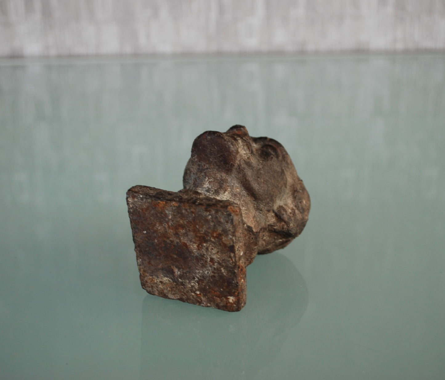 Preorder Lenin hoofd zwaar gietijzer erg oud