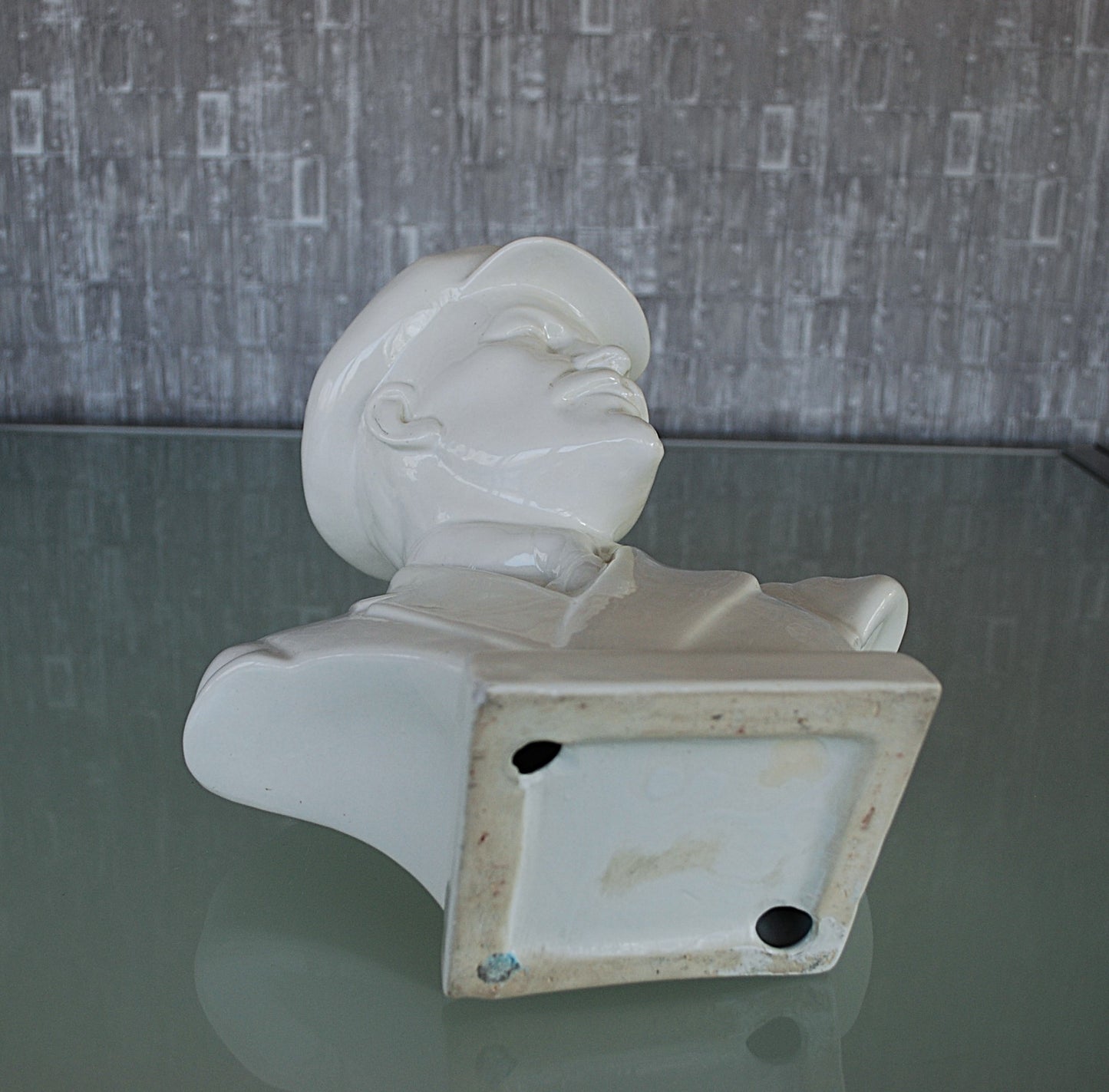 Lenin porselein Buste Herend  Zeer Groot