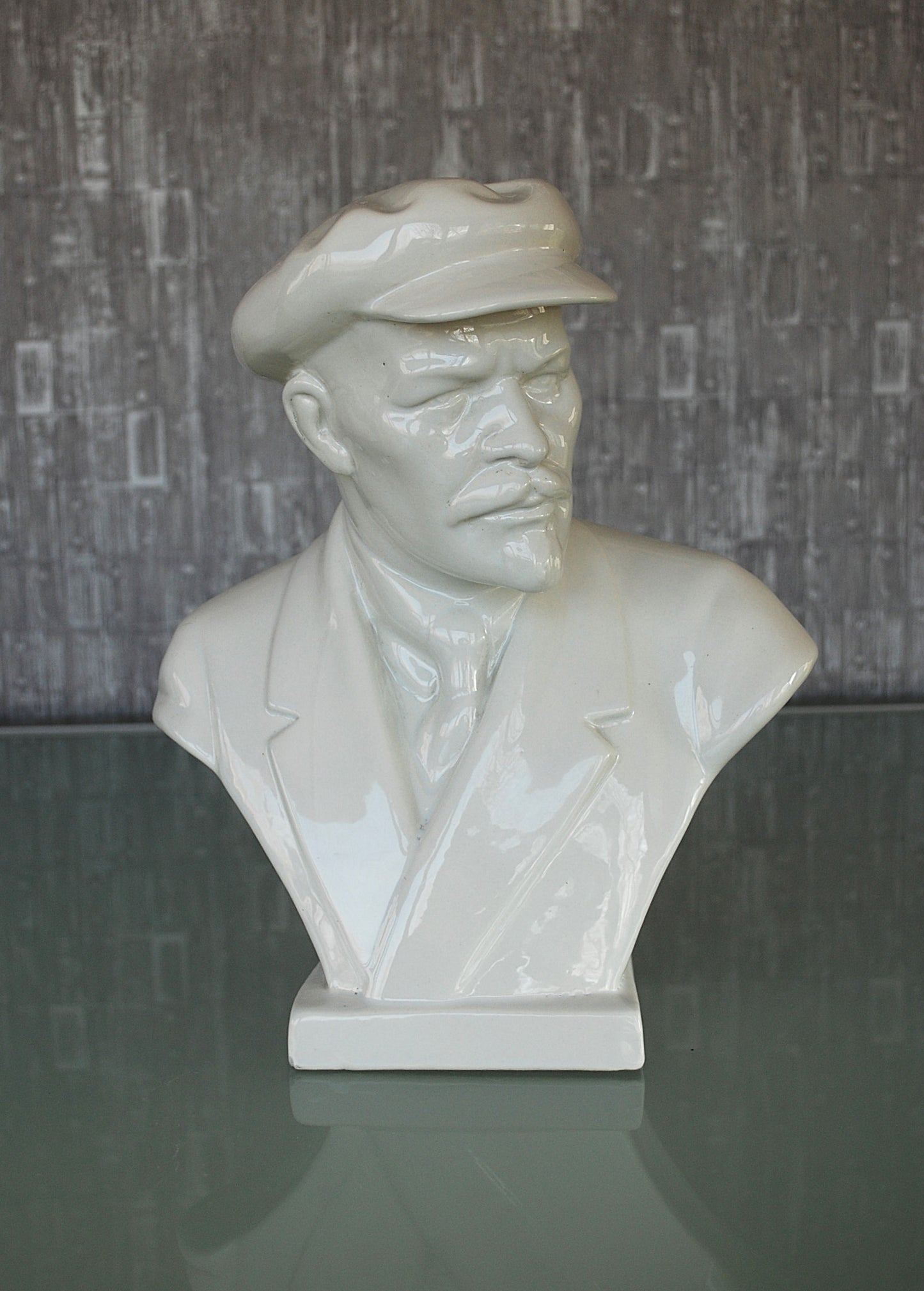 Lenin porselein Buste Herend  Zeer Groot