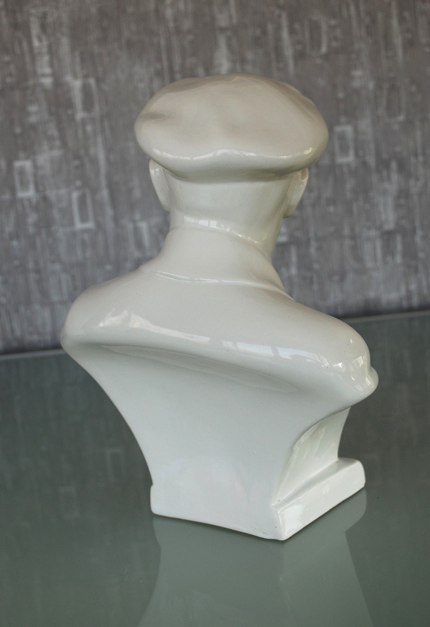 Lenin porselein Buste Herend  Zeer Groot