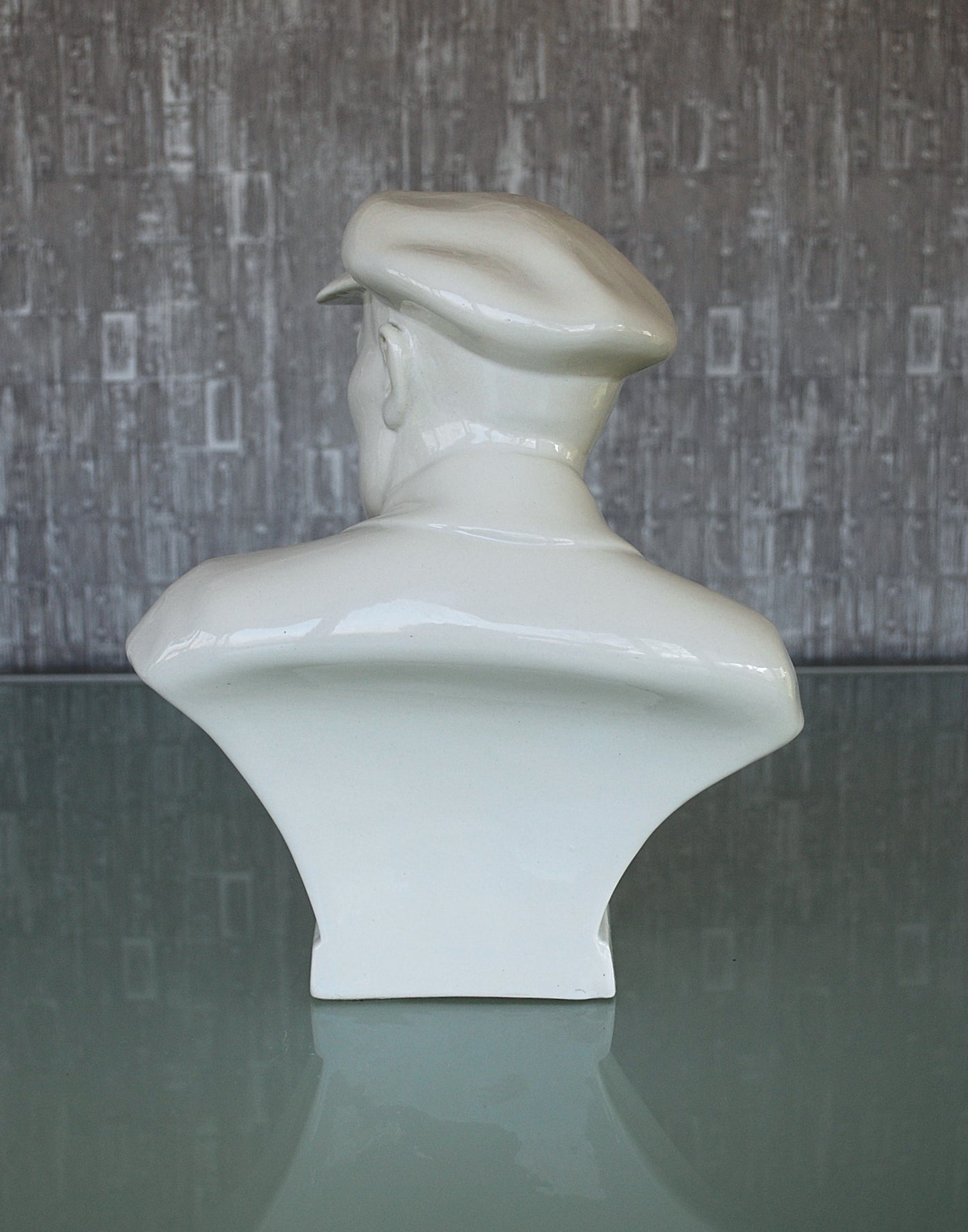 Lenin porselein Buste Herend  Zeer Groot