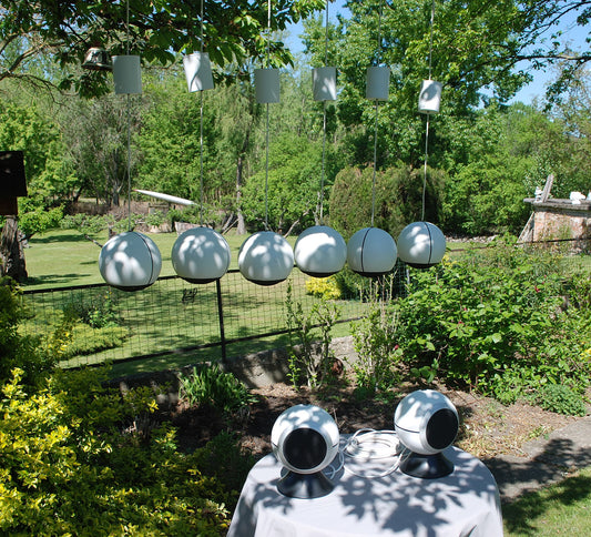 Speakers Pop-art Space age 1970 Set of 8 pieces