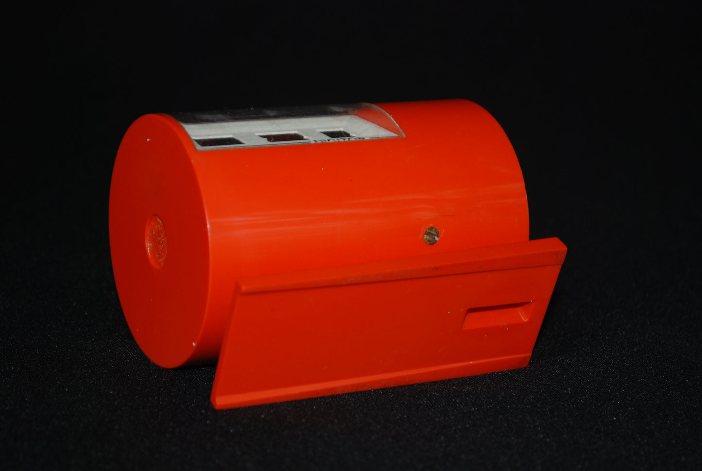 Funky Oranje 1970's Retro klok
