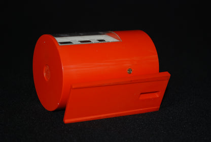 Funky Oranje 1970's Retro klok