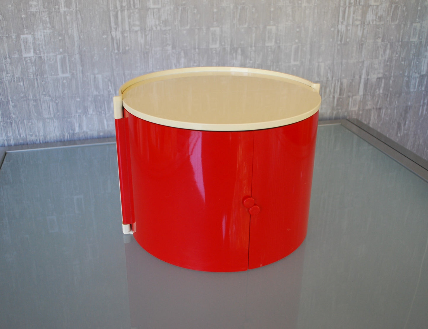 Make-up tafel opbergdoos 1970's