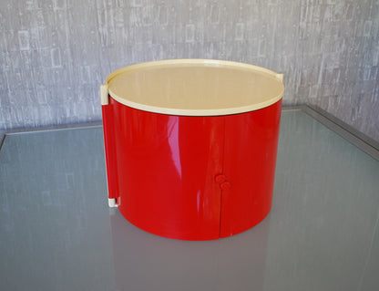 Make-up tafel opbergdoos 1970's