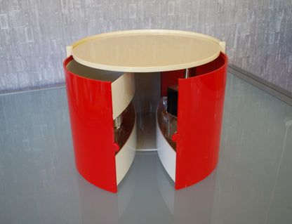 Make-up tafel opbergdoos 1970's