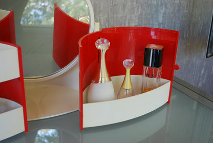 Make-up tafel opbergdoos 1970's