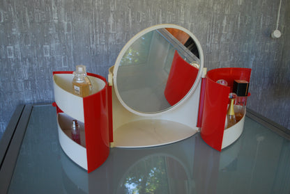 Make-up tafel opbergdoos 1970's