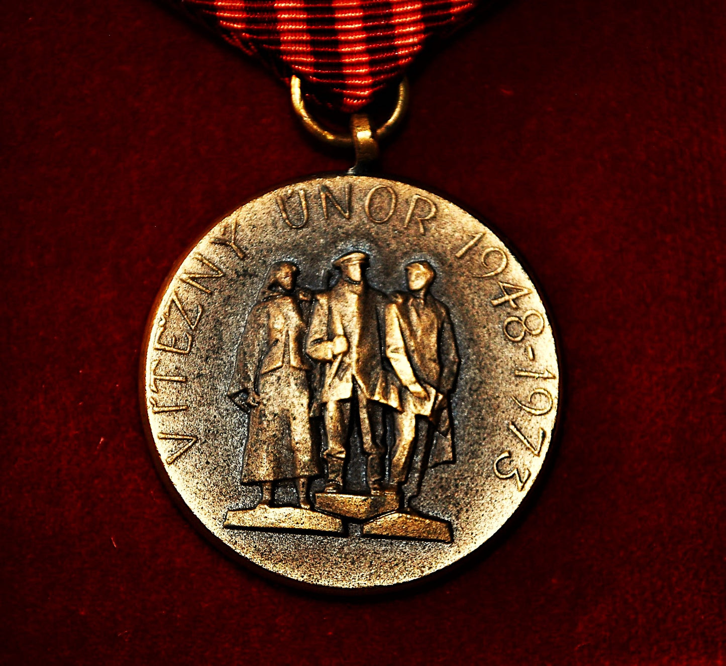 Overwinning medaille februari 1948 – 1973 Tsjechisch