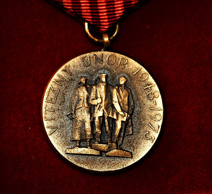 Overwinning medaille februari 1948 – 1973 Tsjechisch