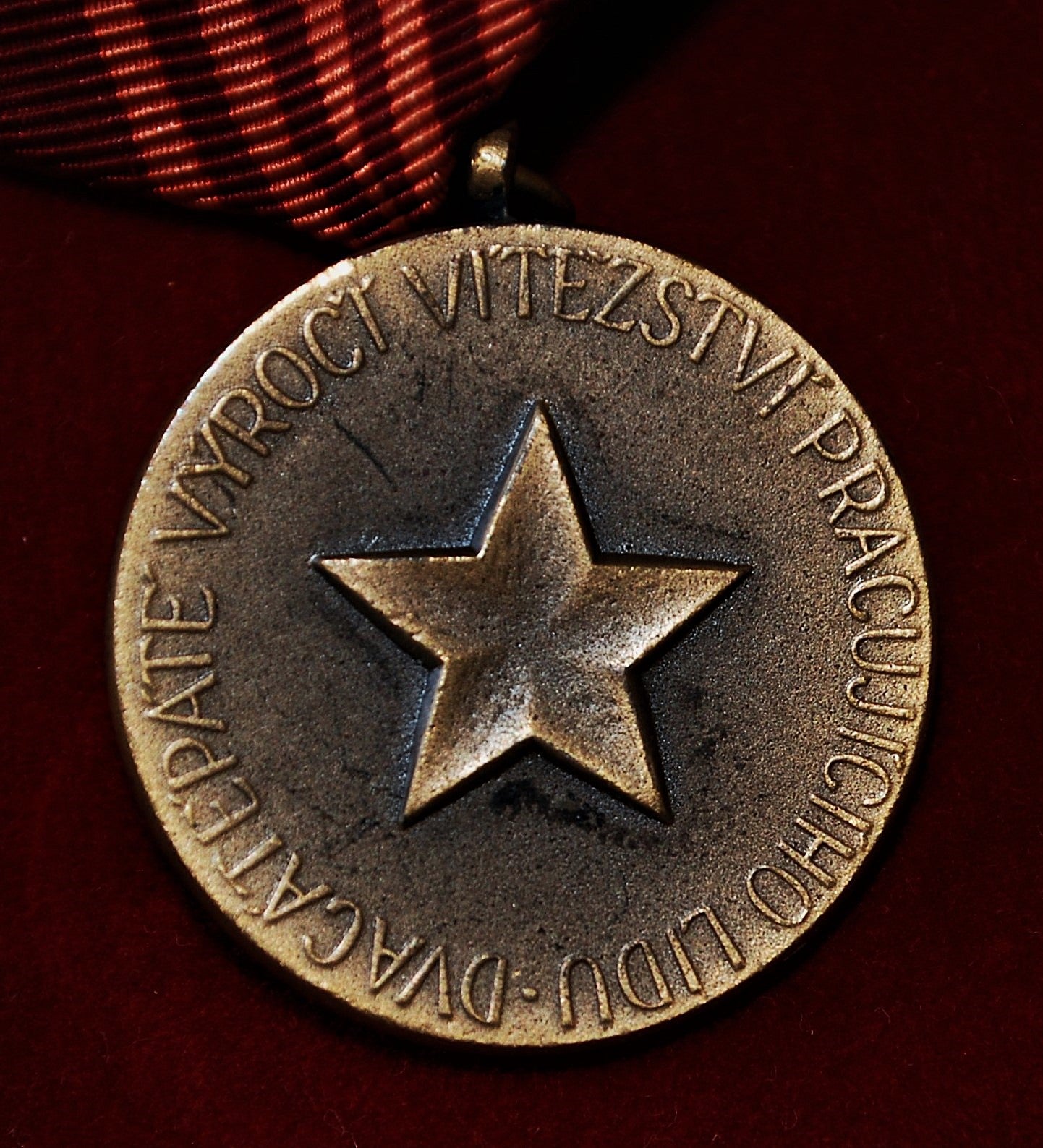 Overwinning medaille februari 1948 – 1973 Tsjechisch