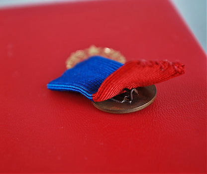 Medaille met Reversspeld Volksleger Volksrepubliek Hongarije