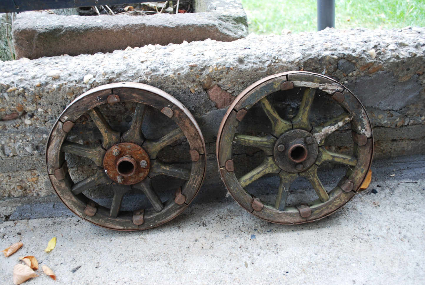 Maxim Machinegeweer wielen, 2 sets in 1 koop