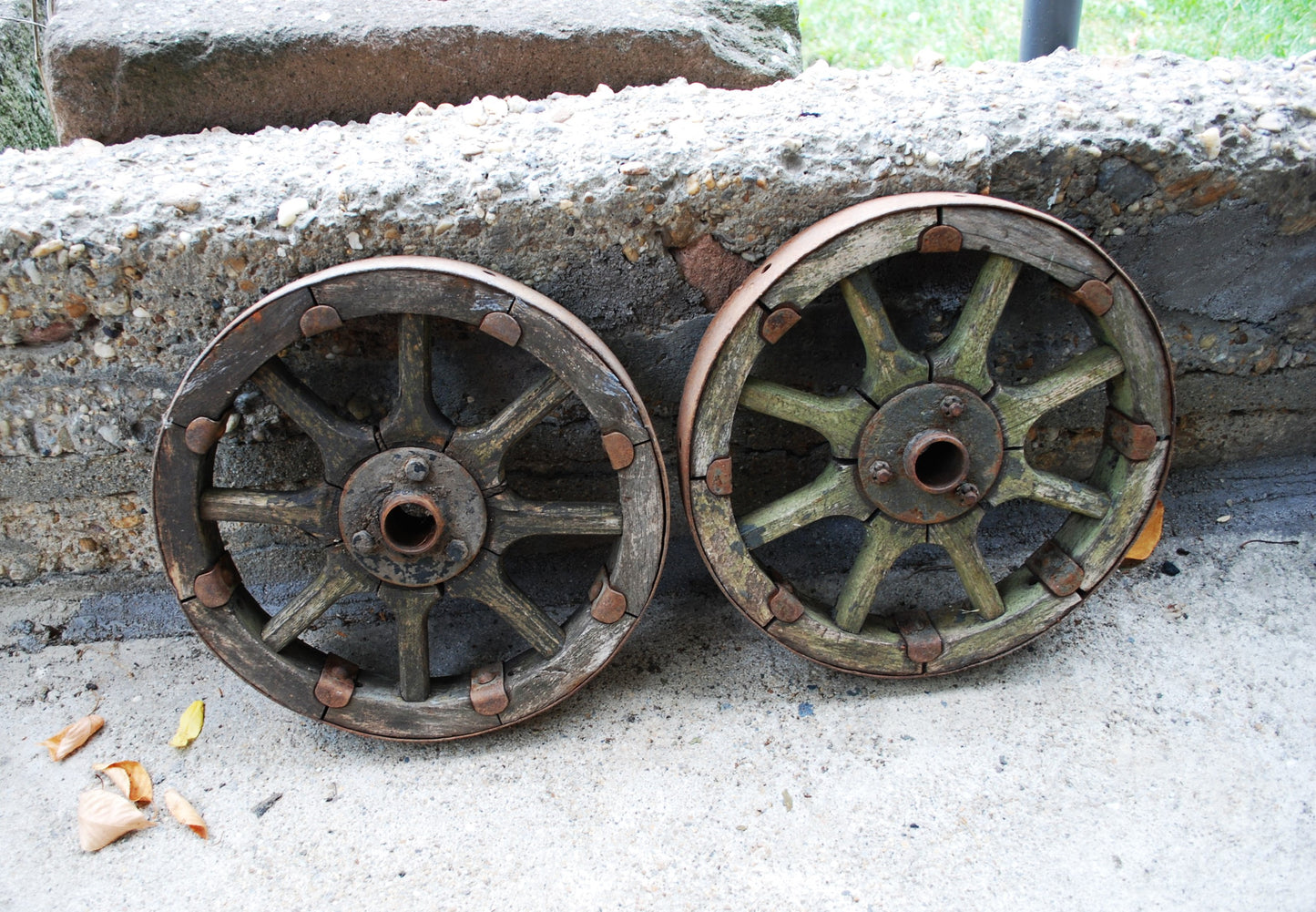 Maxim Machinegeweer wielen, 2 sets in 1 koop