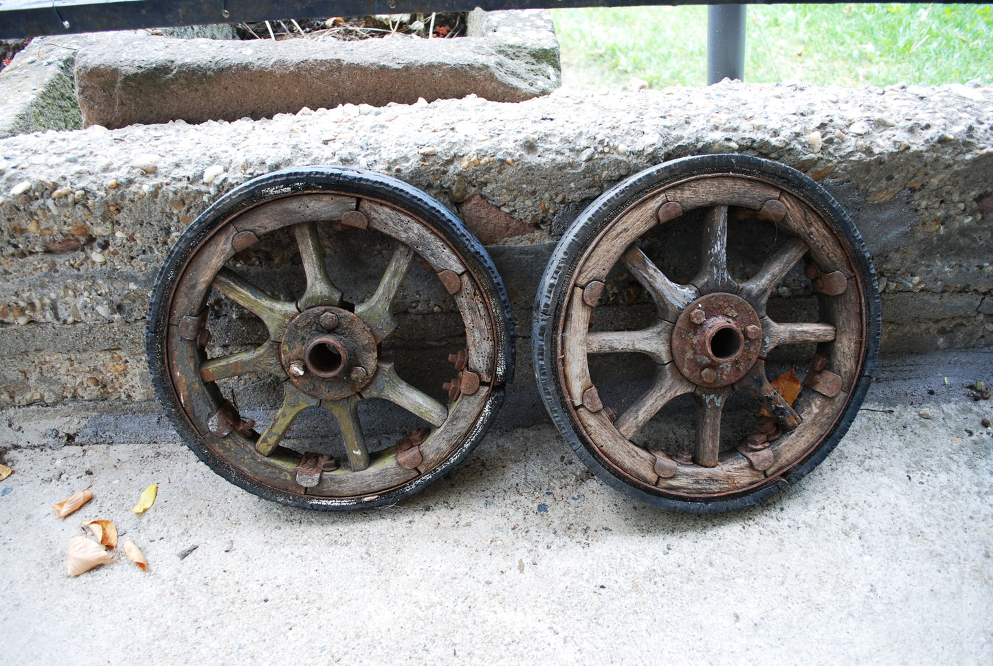 Maxim Machinegeweer wielen, 2 sets in 1 koop