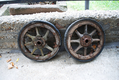 Maxim Machinegeweer wielen, 2 sets in 1 koop