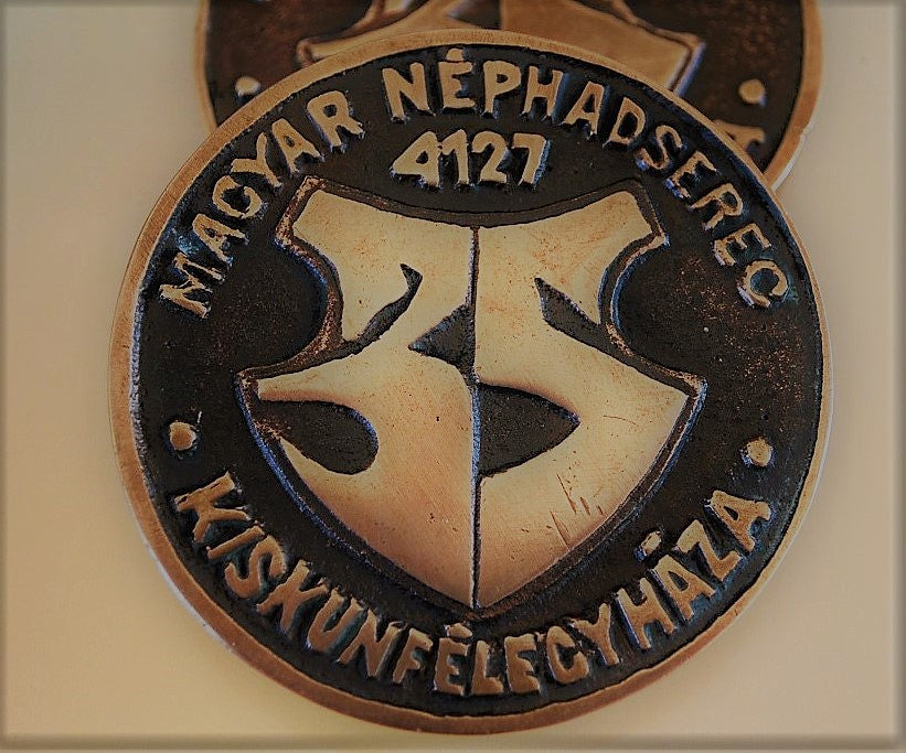 Plaque Tank met soldaten Warschaupact