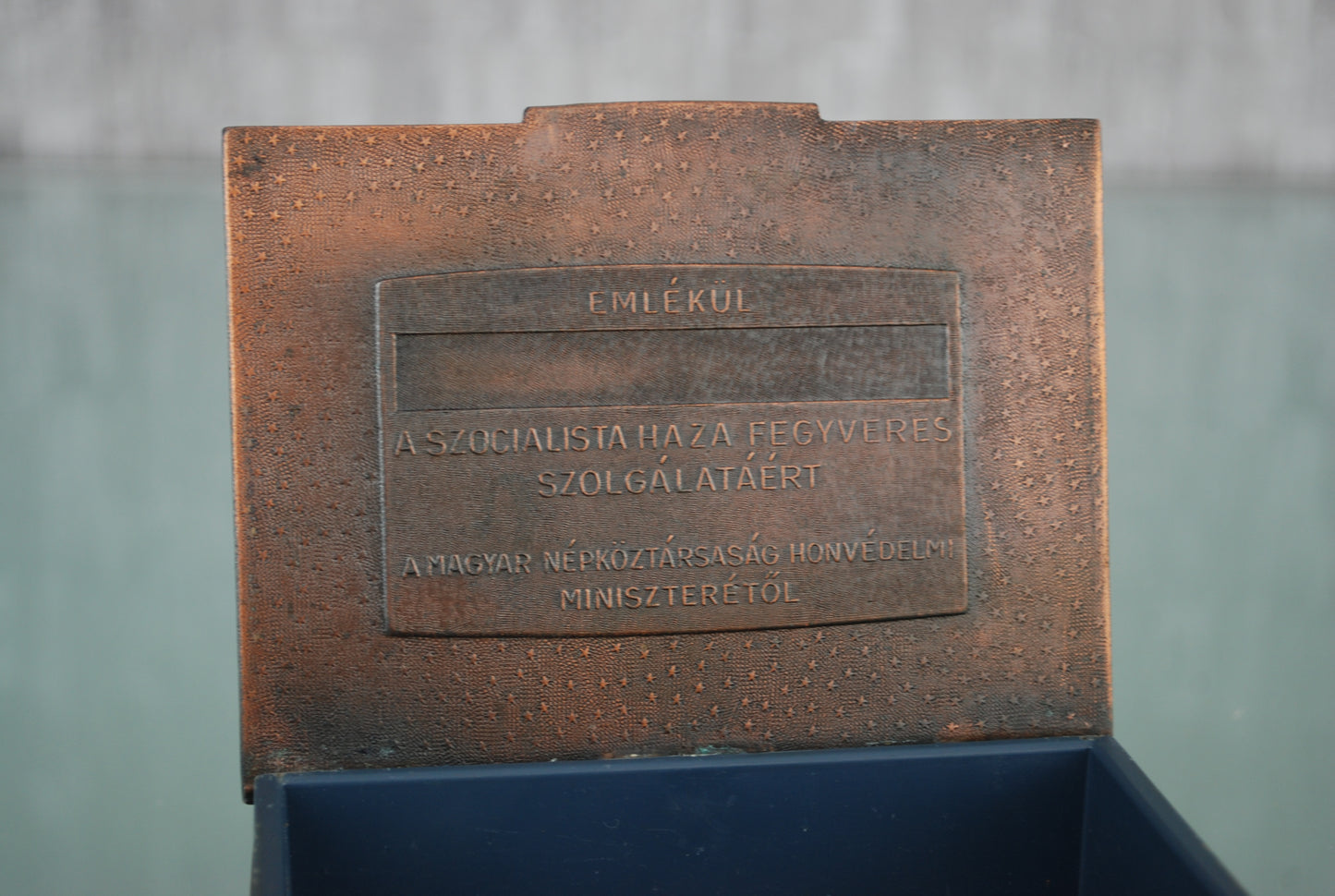 Preorder Militair kist voor opbergen medailles of papieren