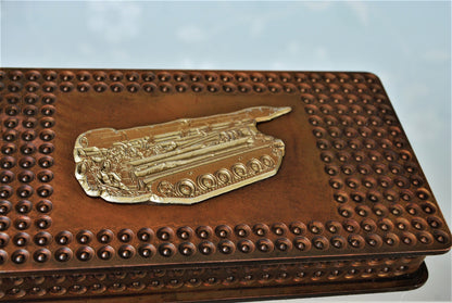 Militair opberg kist Tank met 2k6 Luna Nucliaire Raket navo = frog 3   S-125A "Pion"