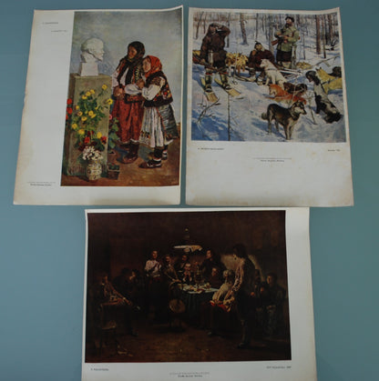 Pre order Mini poster Sociaal realisme 31 stuks  Drukkerij Pravda Moskou