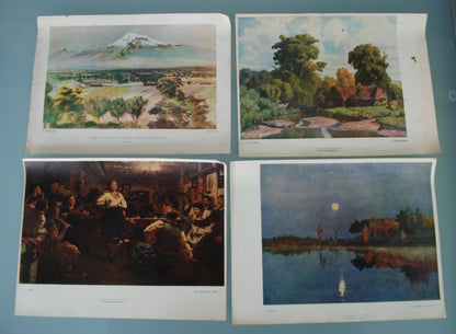 Pre order Mini poster Sociaal realisme 31 stuks  Drukkerij Pravda Moskou