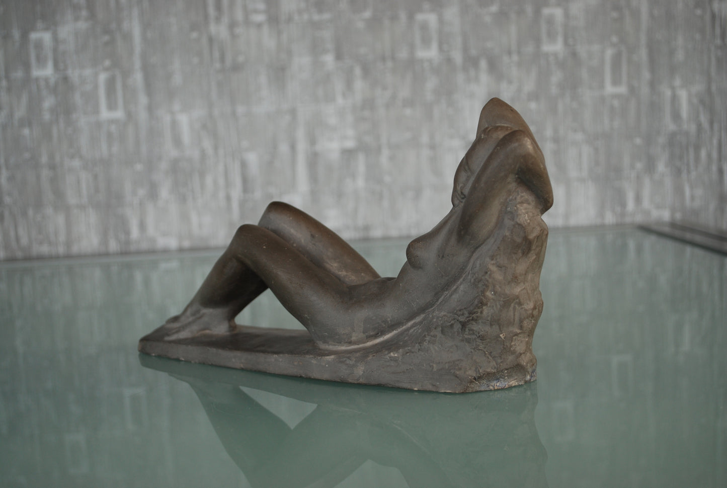 Preorder Nándor Berky (1911-1981) vrouwelijk naakt, gesigneerde keramische sculptuur