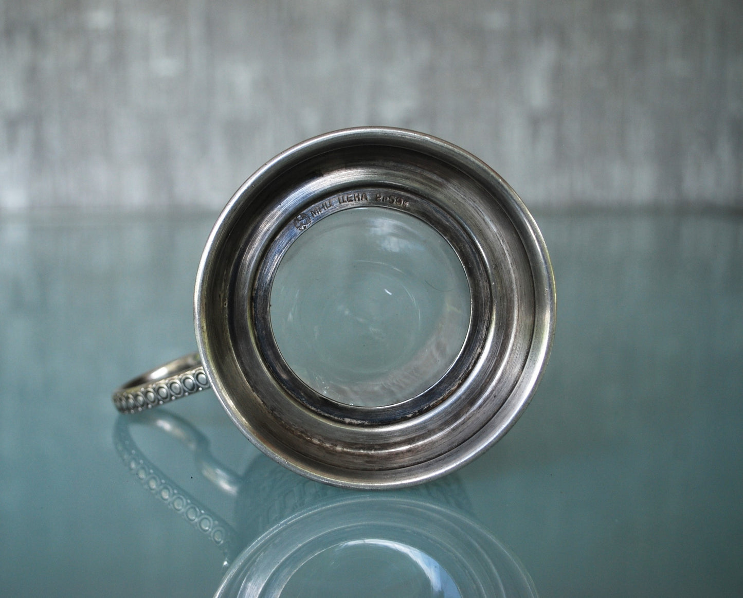 Vrede op aarde. Met originele glas