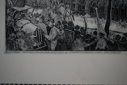 Ets - Pak een pistool! Inspectie van de bataljons op de voormalige Andrássy út april 1919