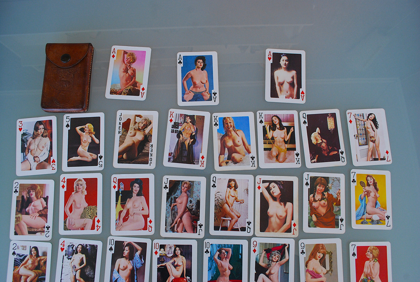 Vintage Pin up Kaart spel