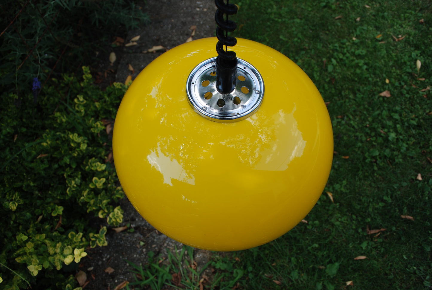 Zeldzame vintage Meblo Guzzini Space Age plafondlamp