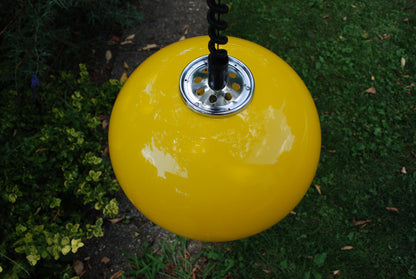 Zeldzame vintage Meblo Guzzini Space Age plafondlamp