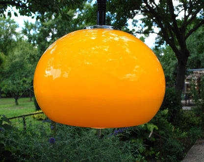 Zeldzame vintage Meblo Guzzini Space Age plafondlamp