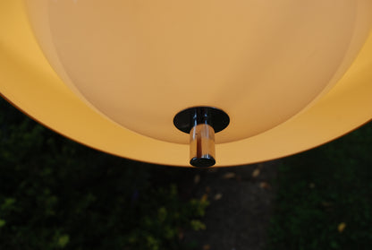 Zeldzame vintage Meblo Guzzini Space Age plafondlamp