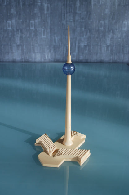 Vintage Zendtoren DDR Berlijn Penhouder